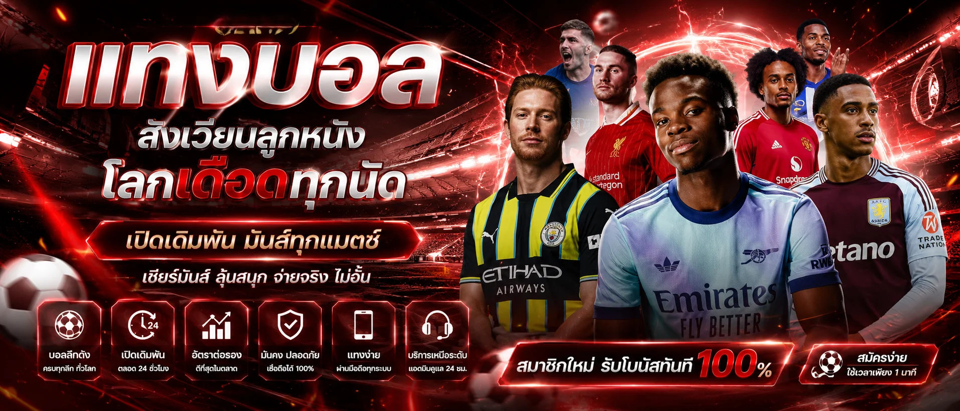 แทงบอลออนไลน์ TESLA168 ราคาน้ำดี ครบทุกลีกดัง